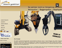 Tablet Screenshot of blacksplitter.de